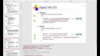 Rose CIT 2163 File IO Tutorial 2 - ObjectOutputStream and ObjectInputStream