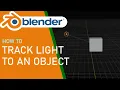 Blender how to track light to an object
