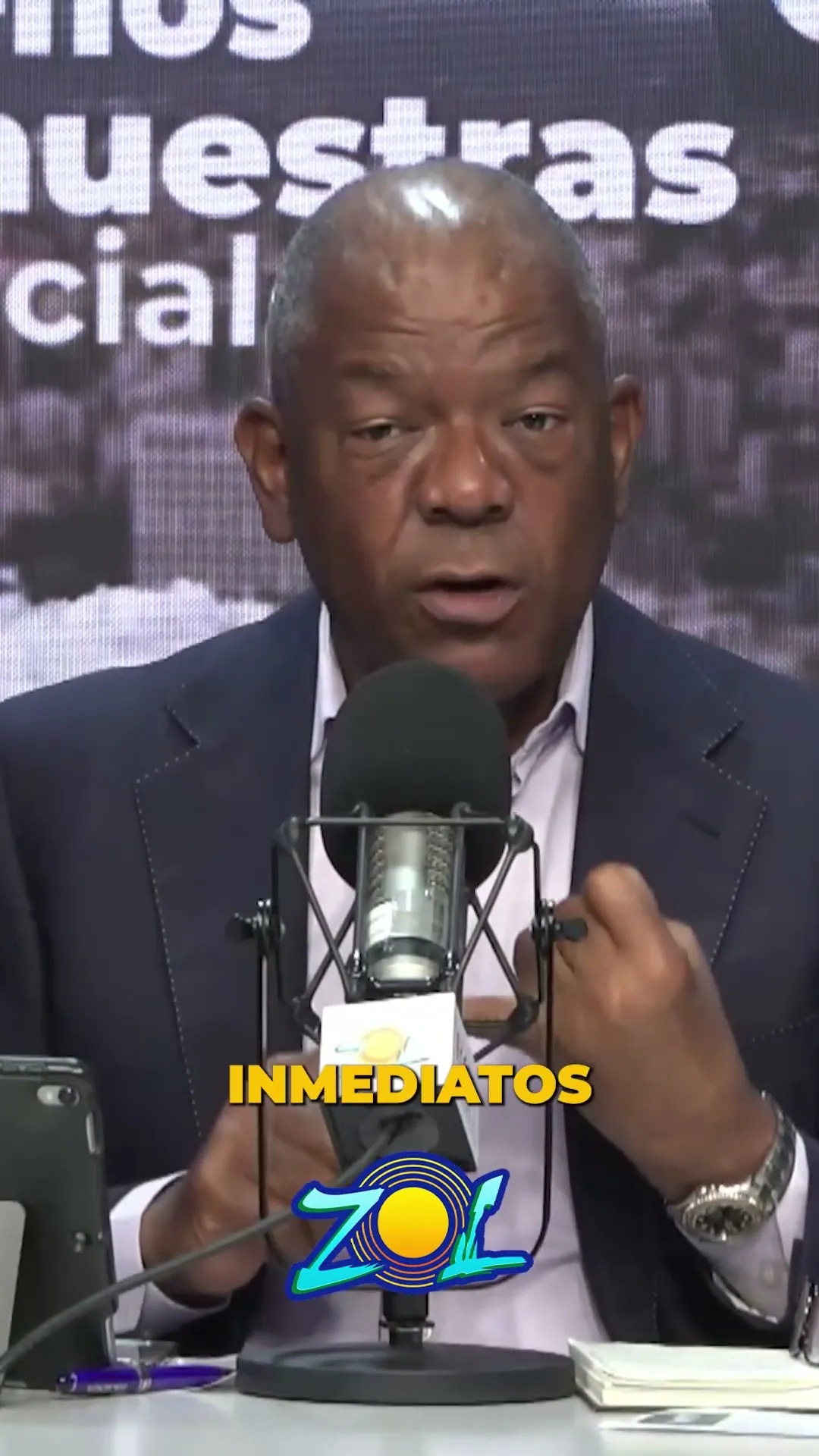 "SI USTED VIOLA LA LEY, USTED ES RESPONSABLE" ADVERTENCIA AL JEFE DE LA POLICÍA