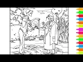 Coloring 101 DALMATIANS - Roger and Anita One Hundred and One Dalmatians Disney Coloring Pages