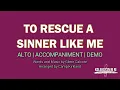 To Rescue a Sinner Like Me | Alto | Vocal Guide by Sis. Mercy Luna-Tom
