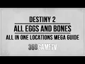 Destiny 2 All Corrupted Eggs and Ahamkara Bone Locations Guide Solution Tutorial - ALL IN ONE
