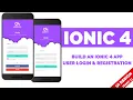Build an Ionic 4 App with User Login and Registration - Part 1