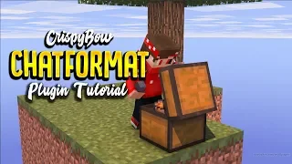 ChatFormat - PermissionsEx GroupManager Support Minecraft Plugin Tutorial