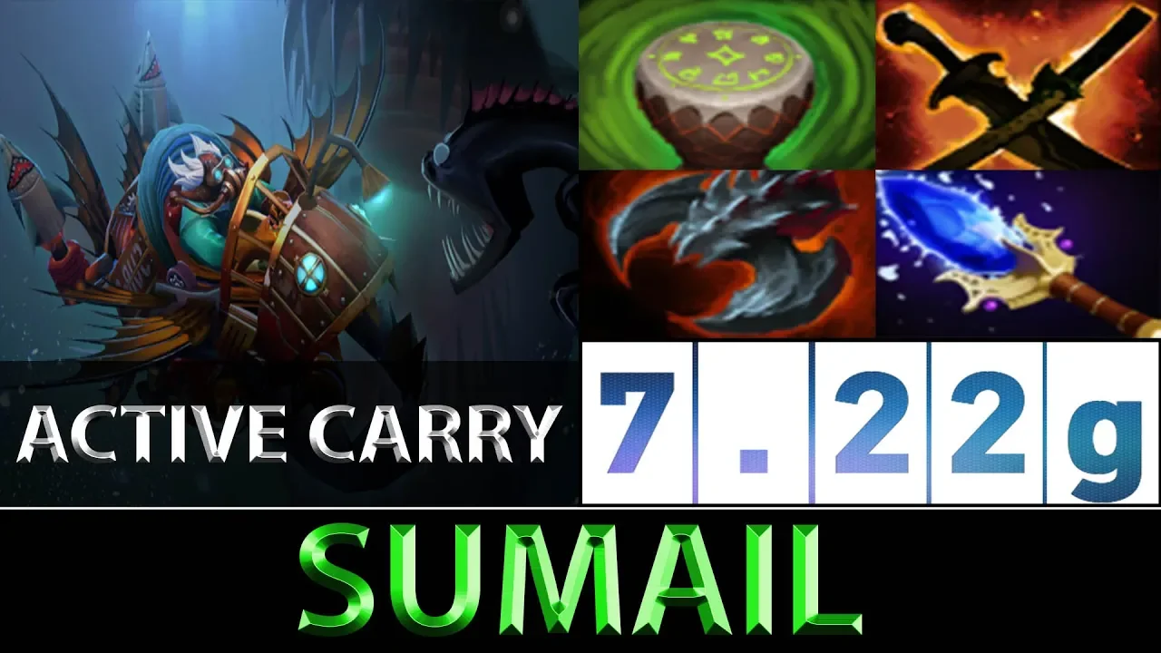 SumaiL [Gyrocopter] 50K Damage God Active Carry ► Dota 2 7.22g