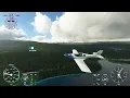 Low Speed Flight from Eureka Montana USA to Kalispell Montana USA with MSFS 2020