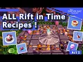 How to make ALL Rift in Time RECIPES Disney Dreamlight Valley