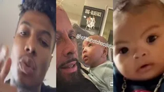 Download Blueface Dad Sends A Warning To Blueface After Chrisean Let Him Hold The Baby! MP3