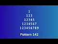 Normal pattern tutorial in C programming tutorial ll