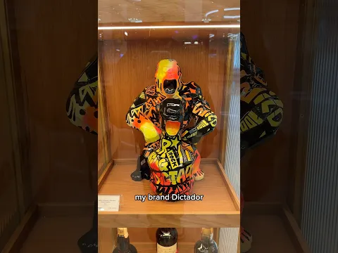 Yo!! My new rum brand @d@dictadorrumofficial898n the Dubai Duty Free shop! We GLOBAL, baby!