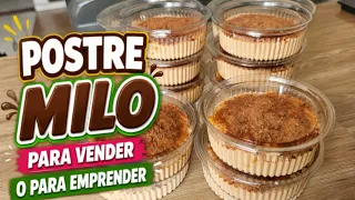 🔥 ¡HAZ DINERO con este POSTRE DE MILO! 💰 FÁCIL y PERFECTO PARA VENDER 
