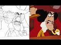 Peter Pan production art and script