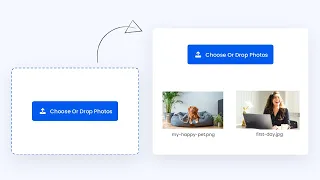 Drag And Drop File Upload Vanilla Javascript