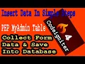 Codeigniter-4 Insert Data Part-08 Added Records Into Database