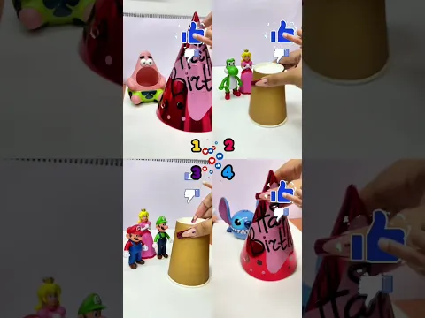 1,2,3 OR 4? SATISFYING UNBOXING SUPER MARIO BROS | REVIEW ASMR MARIO COMPILATION #toys