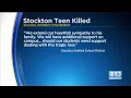 Stockton Teen Killed