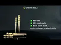 Powder Metallurgy Solid Shank High-Speed Drill delivers superior wear resistance and stable