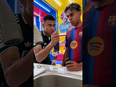 Mbappé Thought He Had a Better Way Than Yamal 😂🫘 #parody #football #yamal