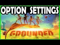 Game Options Settings in Grounded