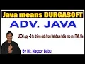 Adv Java JDBC JDBC Appl - 8 to retrieve data from Database table into an Html file