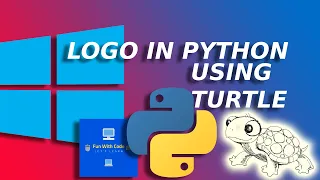 Windows logo in Python Turtle