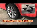 Installing Mud Flaps on a Dodge Challenger Guards