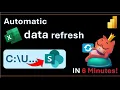 Automatic Excel data refresh in Power BI