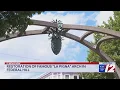 Famous pinecone at La Pigna arch of Federal Hill set for a makeover