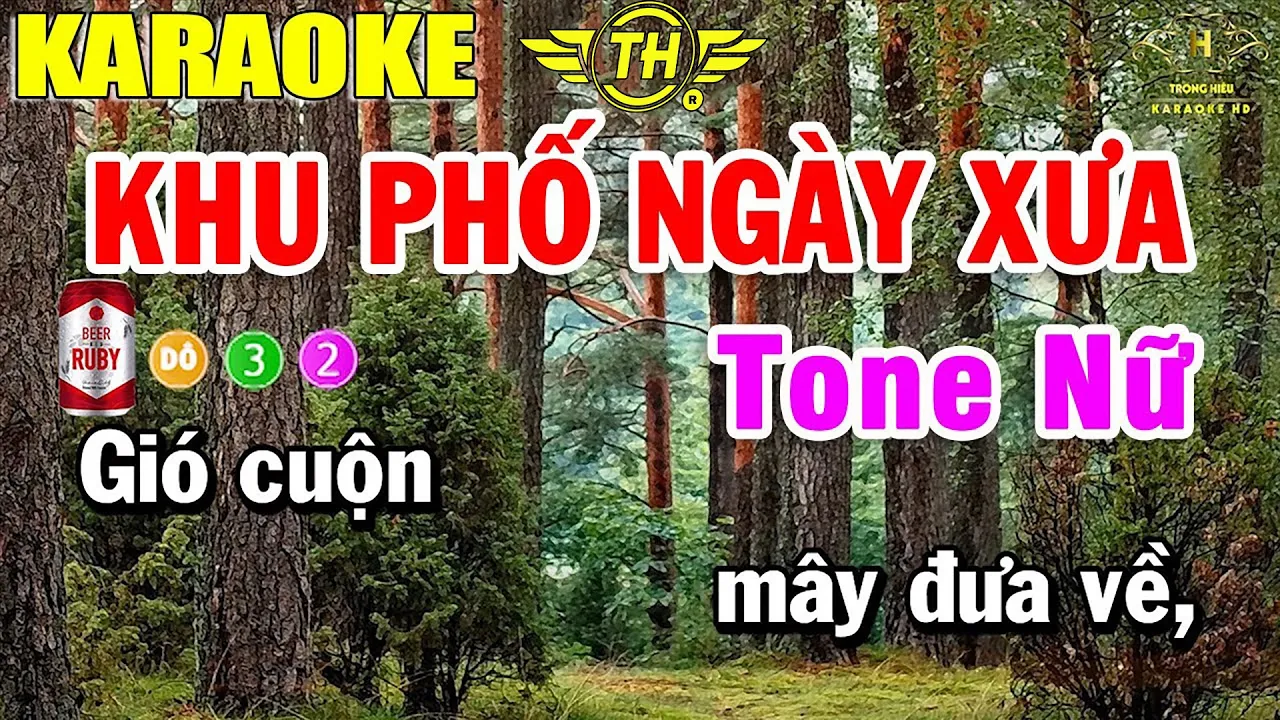 Khu  pho ngay xua