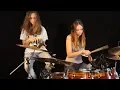 Lagu Honky Tonk Women (Rolling Stones); Sina feat Milena on drums