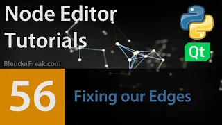 Node Editor Tutorial 56 Fixing our Edges