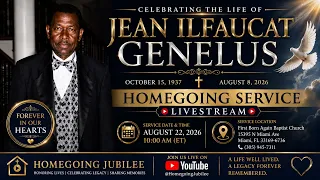 Celebration Of Life For JEAN ILFAUCAT GENELUS 26 10 00am