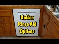 How to Adjust Rinse Aid Settings on a Bosch Dishwasher 300 500 Series w Zone Wash