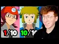 Lagu Patterrz Reacts to BRUTALLY Ranking Ash Ketchum's Gym Battles 4!