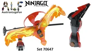 Lego Ninjago 70647 Kai - Dragon Master - Lego Speed Build Review