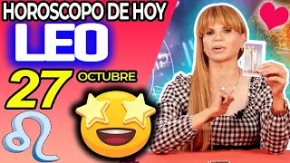 LEO ♌️ 🎁SORPRESA DE ÚLTIMA HORA PASARÁS DE 0 A 100🔥 Horóscopo De Hoy 27 De Octubre 2026 | Mhoni