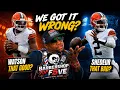 Browns vs Bears REACTION Was Deshaun Watson REALLY That Good Shedeur Sanders THAT Bad