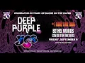Deep Purple with YES at Bethel Woods on Friday September 6 2024
