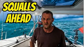 Sailing Into Unpredictable Weather and Runaway Anchored Boats