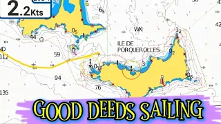 SAILING EAST and  exploring Porquerolles. S3 Ep.3