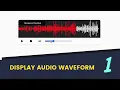 How To Display Waveform In A Website Using HTML CSS JS Part 1