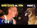 Download Lagu Bad Guys vs. K9s - Part 1 | Compilation | COPS TV SHOW