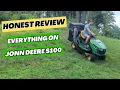 Quick Review of John Deere S100 with Bagger Attachment