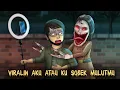 Lagu Pengen Viral, Hantu jepang Mulut Sobek Pindah Indonesia #HORORKOMEDI | Kartun Lucu, Animasi Hantu