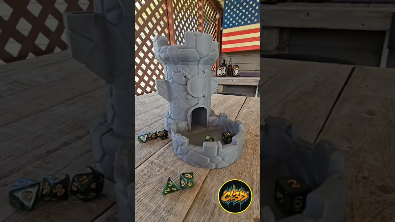 Viking Castle Dice Tower video thumbnail