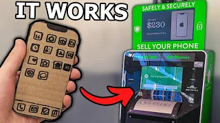 Selling FAKE phones to a Walmart ATM WHAT HAPPENS