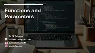 12 Functions and Parameters - Python Crash Course