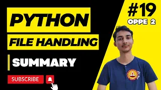 Python File Basics Part 1 Week 9 Python IIT Madras
