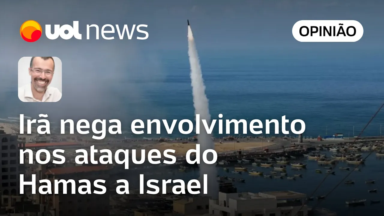 Irã nega envolvimento nos ataques do Hamas a Israel; Jamil: 'É tradicional Irã sempre negar tudo'
