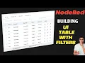 Creating Dynamic Table Filters in Node-RED A Step-by-Step Tutorial
